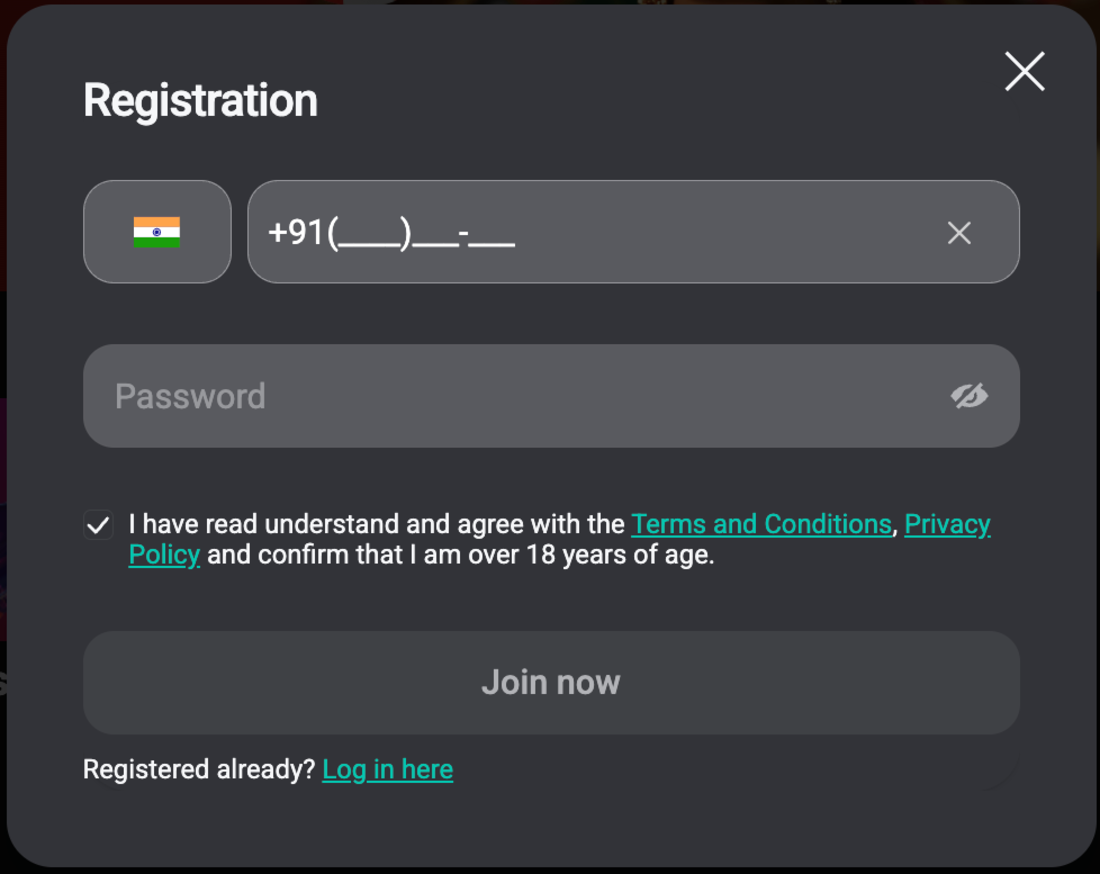 BetFM Sign-Up